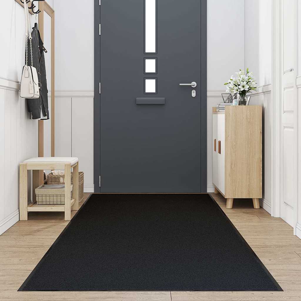 Maison Exclusive - Fußmatte Schwarz 115x400 Cm