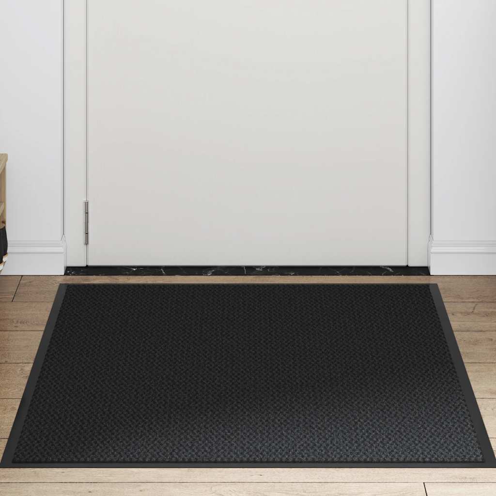 Maison Exclusive - Fußmatte Schwarz 90x120 Cm