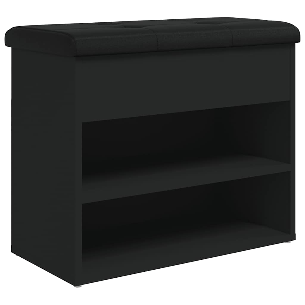 Maison Exclusive - Schuhbank Schwarz 62x32x50 Cm Holzwerkstoff