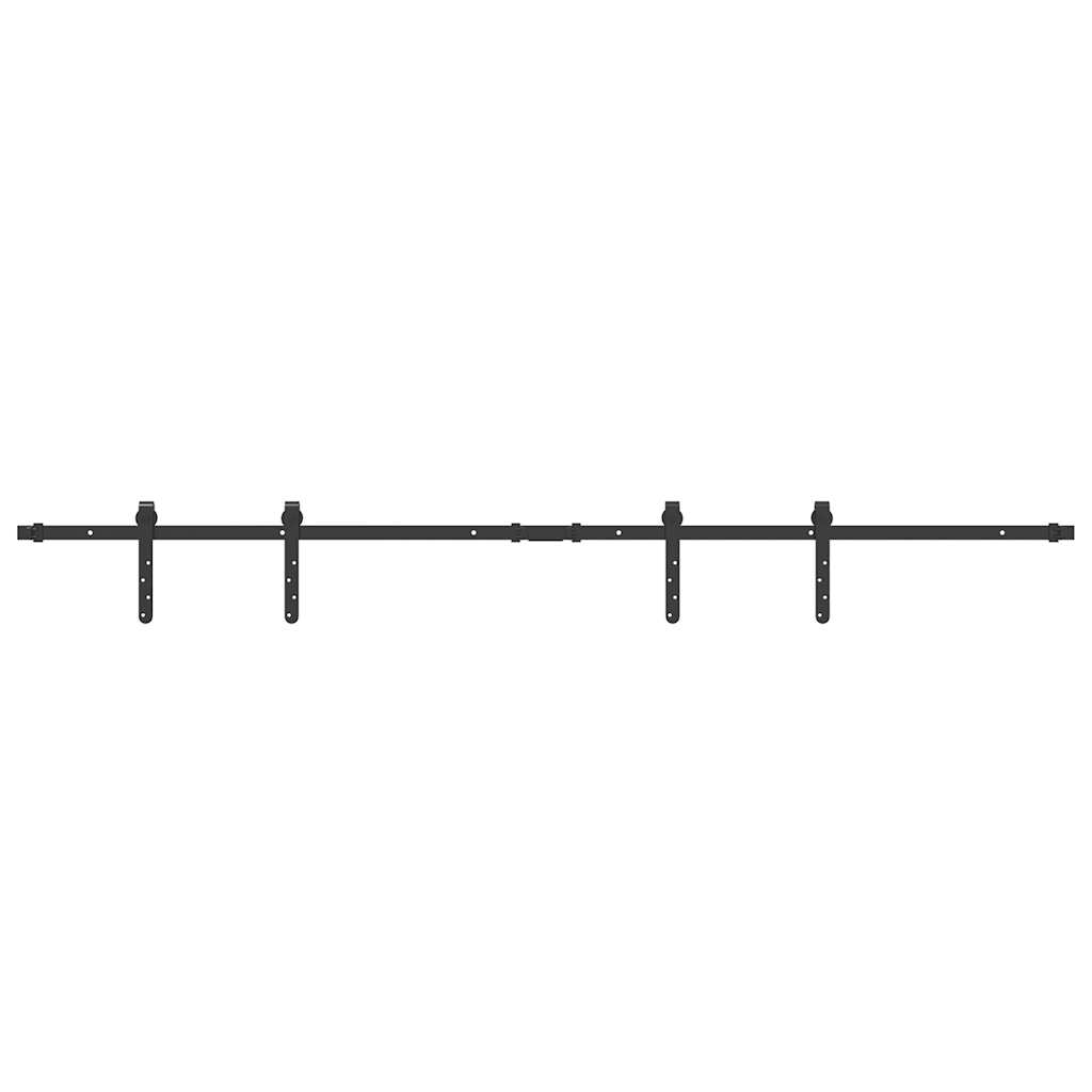 Maison Exclusive - Schiebetürbeschlag Set Für Schranktüren 183 Cm