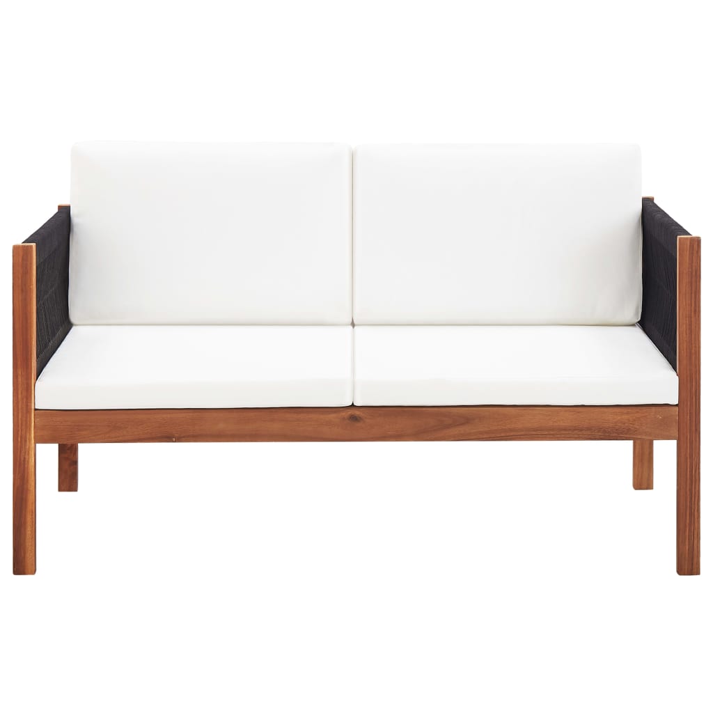 Maison Exclusive - Gartensofa 2-sitzer Massivholz Akazie