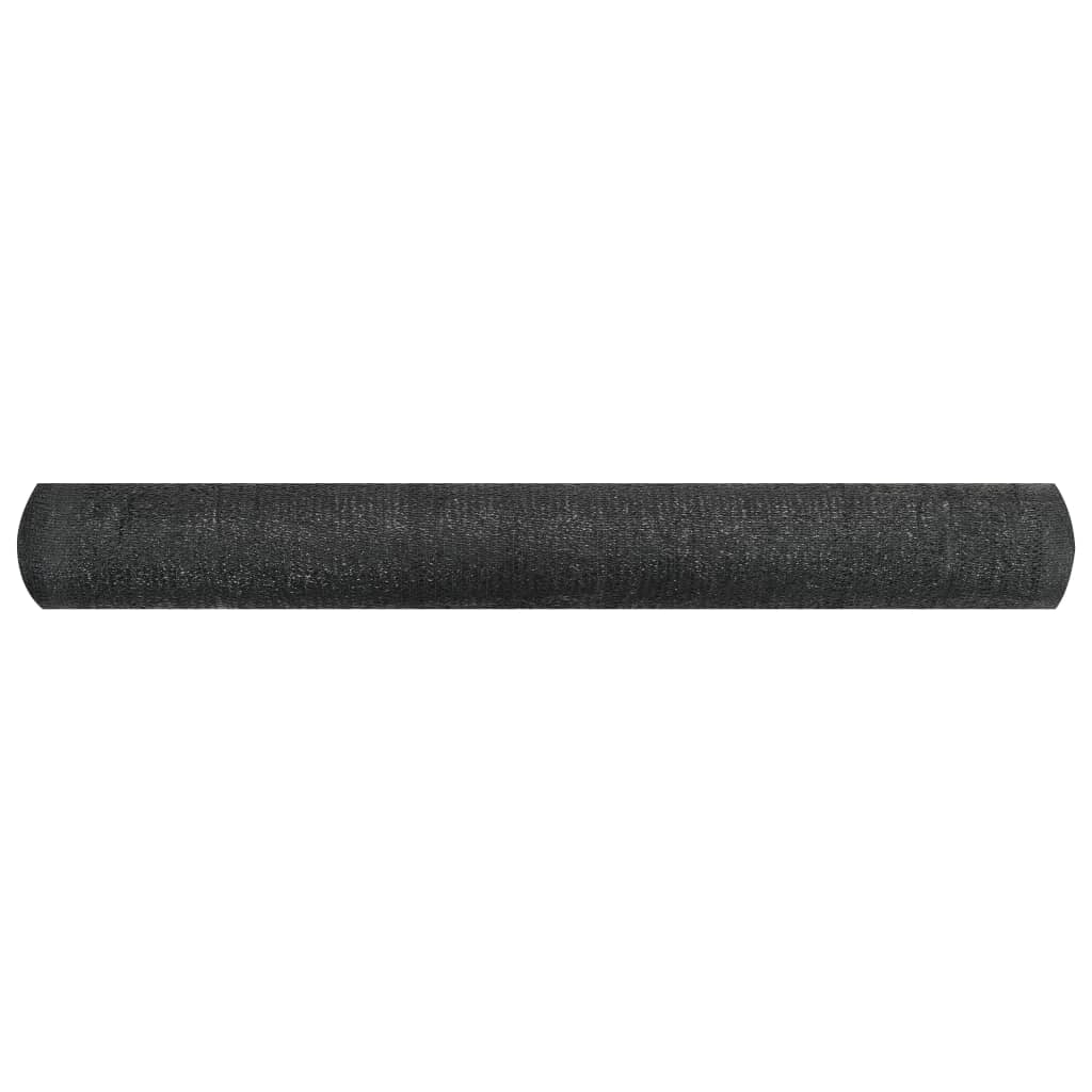 Maison Exclusive - Zaunblende Schwarz 3,6x10 M Hdpe 195 G/m²