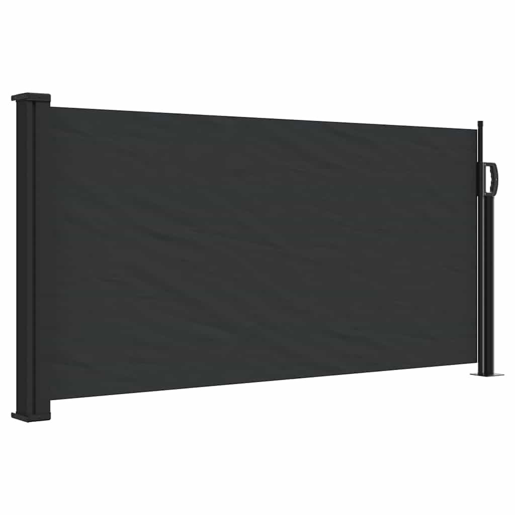 Maison Exclusive - Seitenmarkise Ausziehbar Schwarz 100x300 Cm