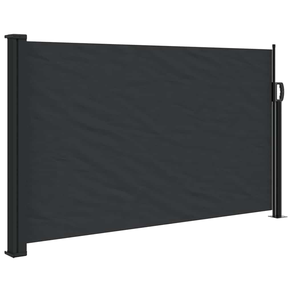 Maison Exclusive - Seitenmarkise Ausziehbar Schwarz 117x300 Cm