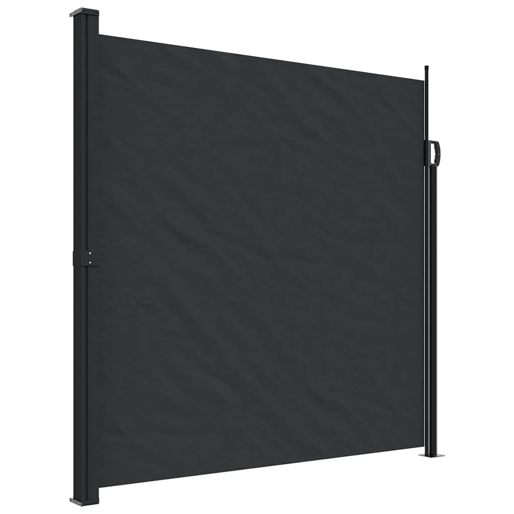 Maison Exclusive - Seitenmarkise Ausziehbar Schwarz 200x300 Cm