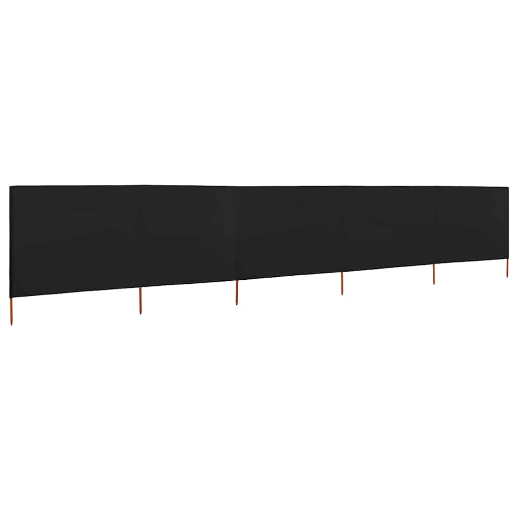 Maison Exclusive - 5-teiliges Windschutzgewebe 600 X 120 Cm Schwa