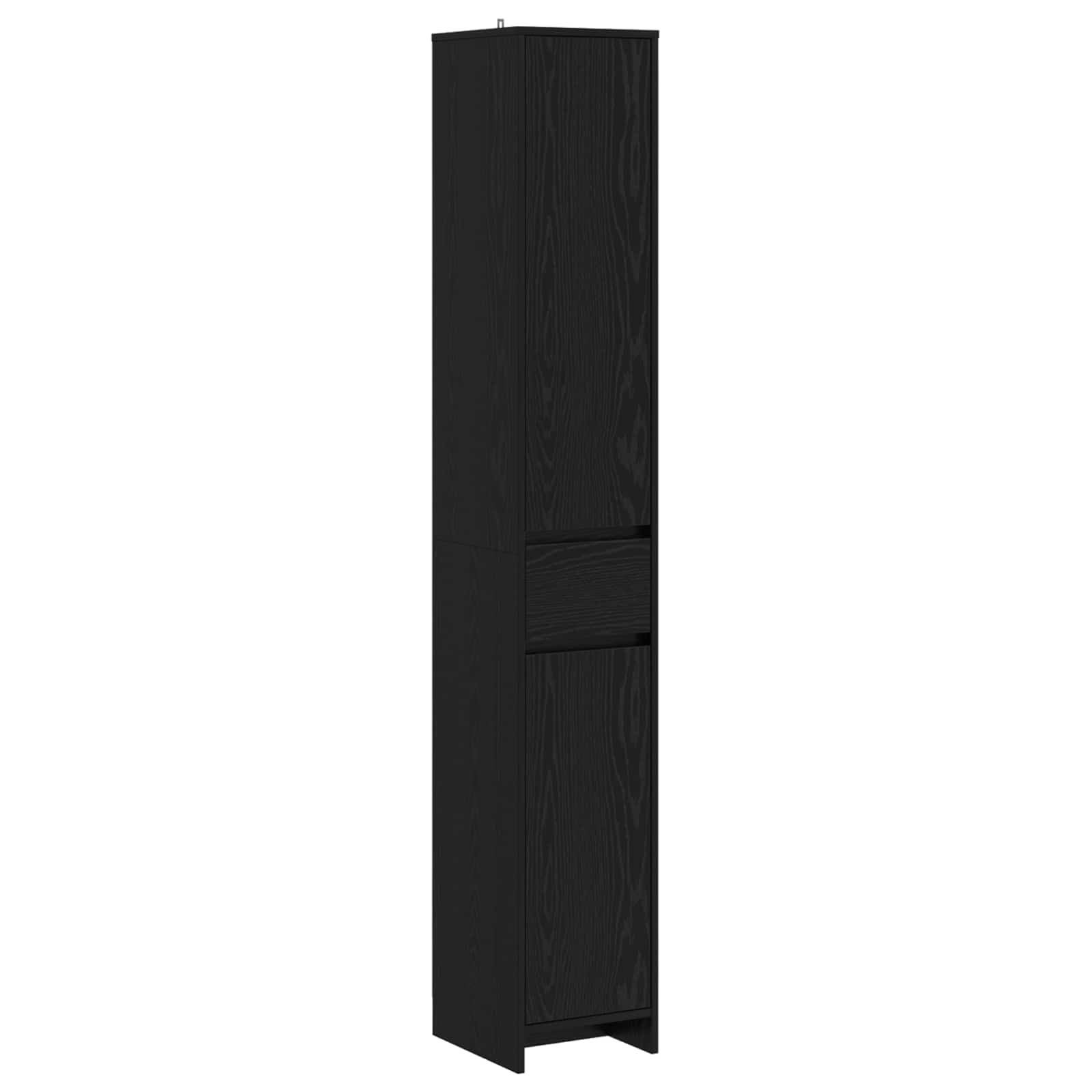 Maison Exclusive - Badezimmerschrank Schwarze Eiche 30 X 33 X 190