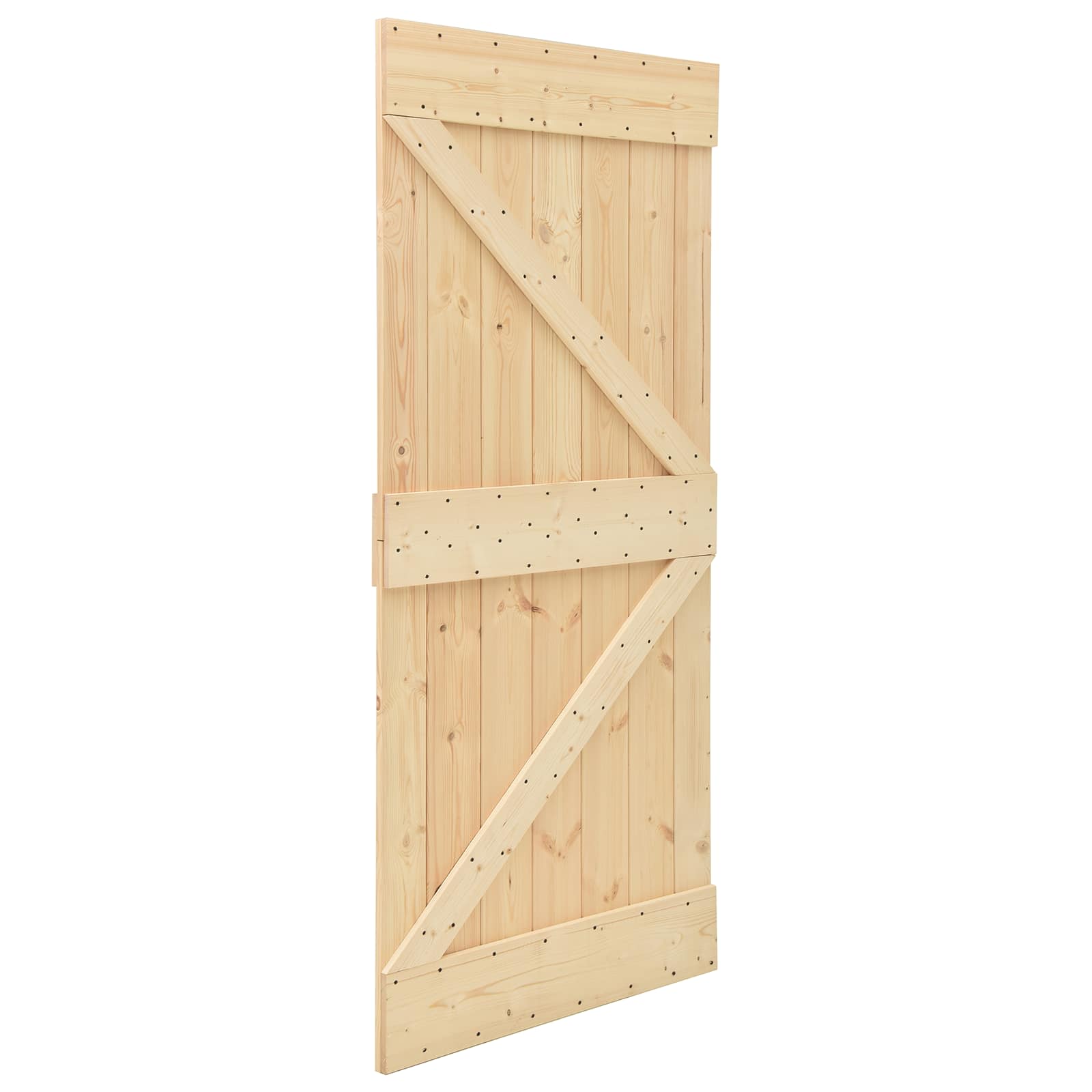 Maison Exclusive - Schiebetür Narvik 80 X 210 Cm (152,5 Cm) Natür