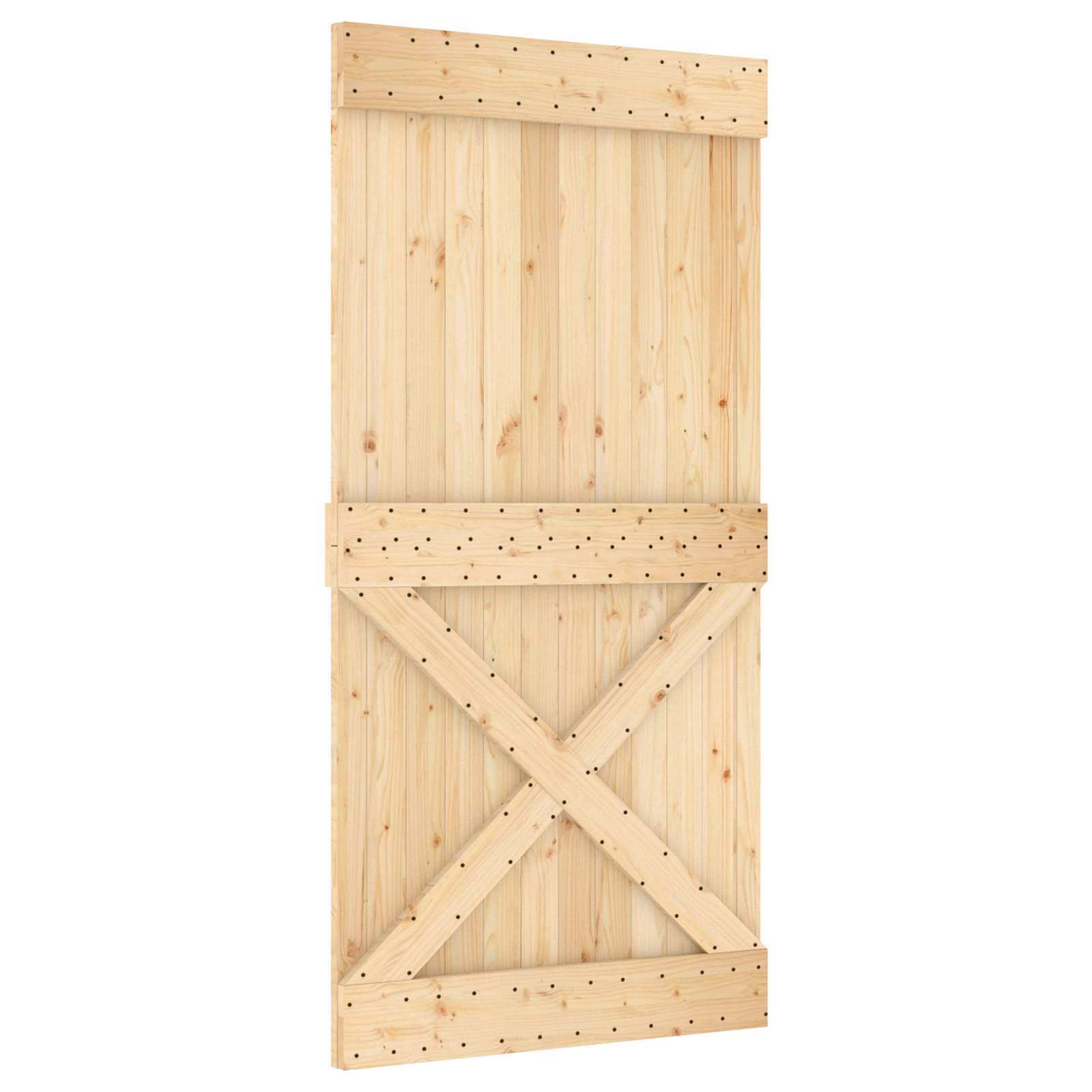 Maison Exclusive - Schiebetür Narvik 100 X 210 Cm (213,5 Cm) Natü