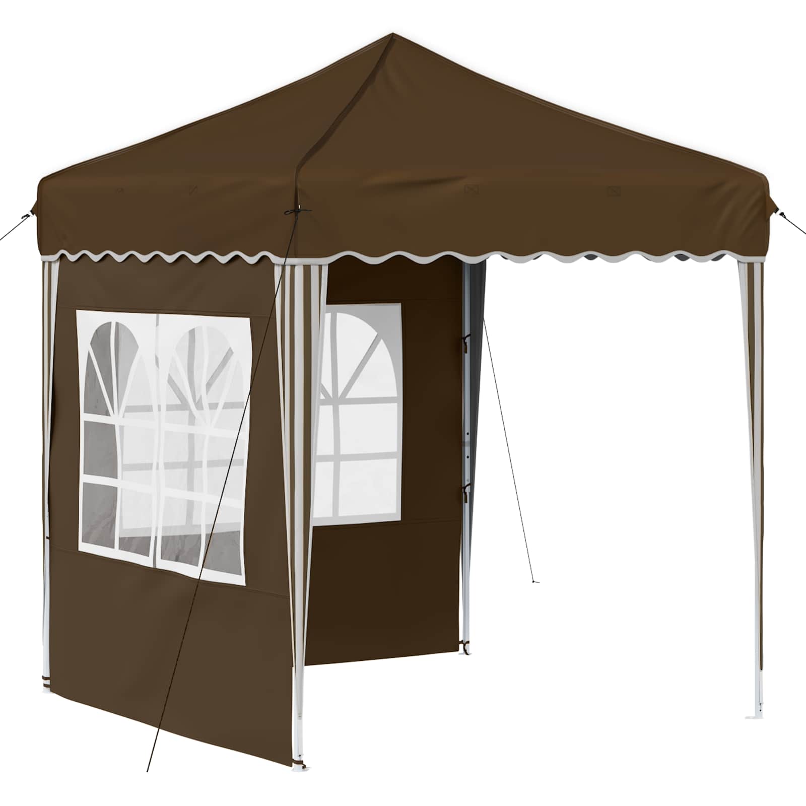 Maison Exclusive - Pop-up Partyzelt 195 X 195 X 245 Cm Taupe Oxfo