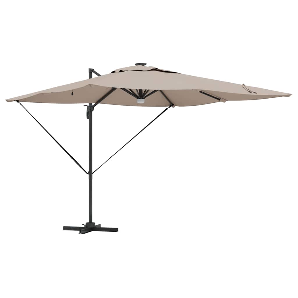 Maison Exclusive - Roma Parasol 286 X 284 X 270 Cm Aluminium Und