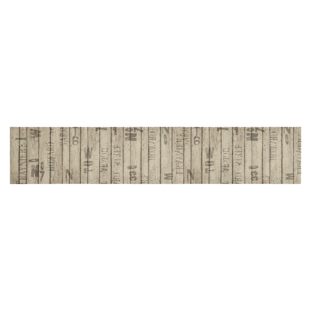 Maison Exclusive - Küchenteppich Waschbar Zaun 60x300 Cm Samt