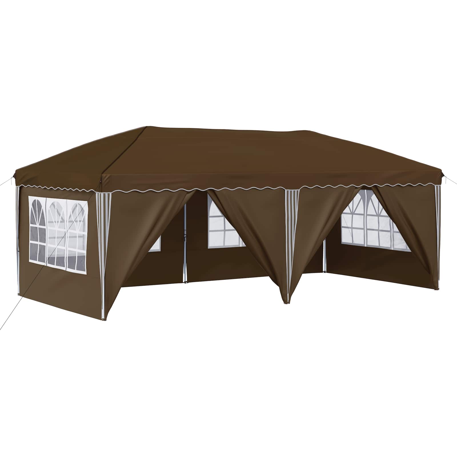 Maison Exclusive - Pop-up Partyzelt 575 X 288 X 245 Cm Taupe