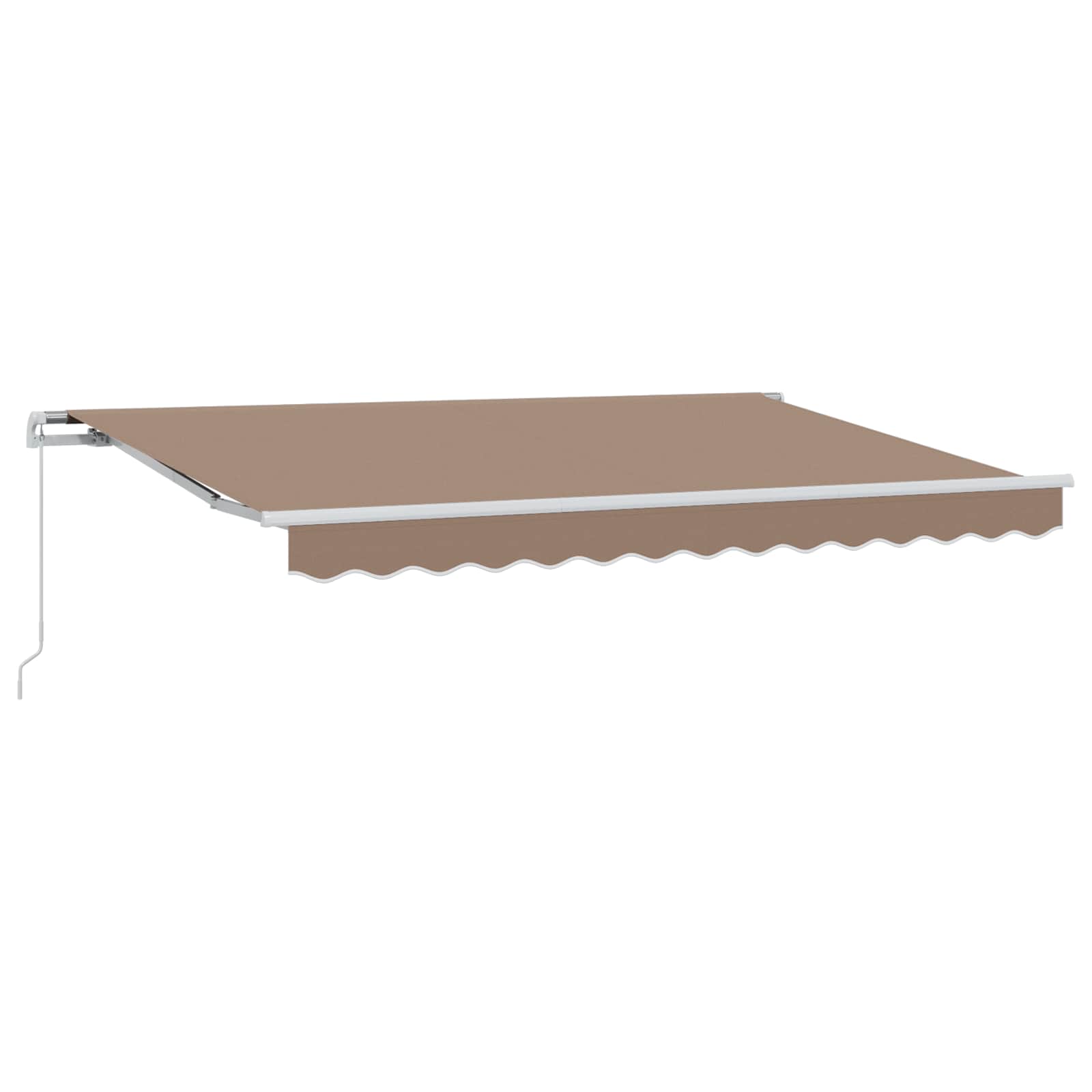 Maison Exclusive - Ausziehbare Markise Taupe 450 X 300 Cm Polyest