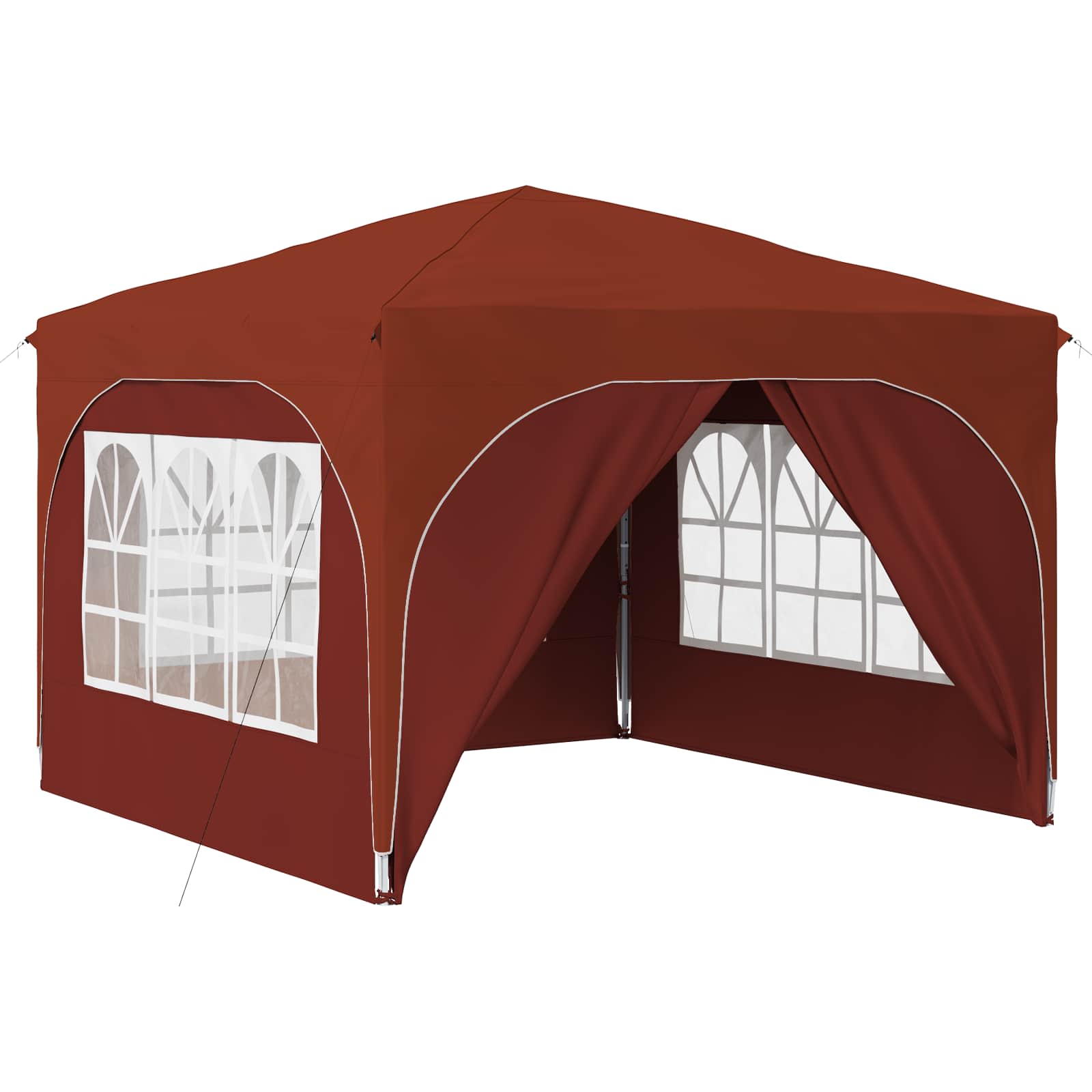 Maison Exclusive - Pop-up Partyzelt 290 X 290 X 245 Cm Terrakotta