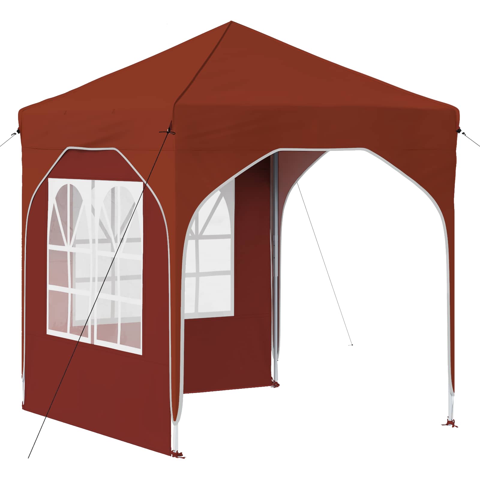 Maison Exclusive - Pop-up Partyzelt 192 X 192 X 245 Cm Terrakotta