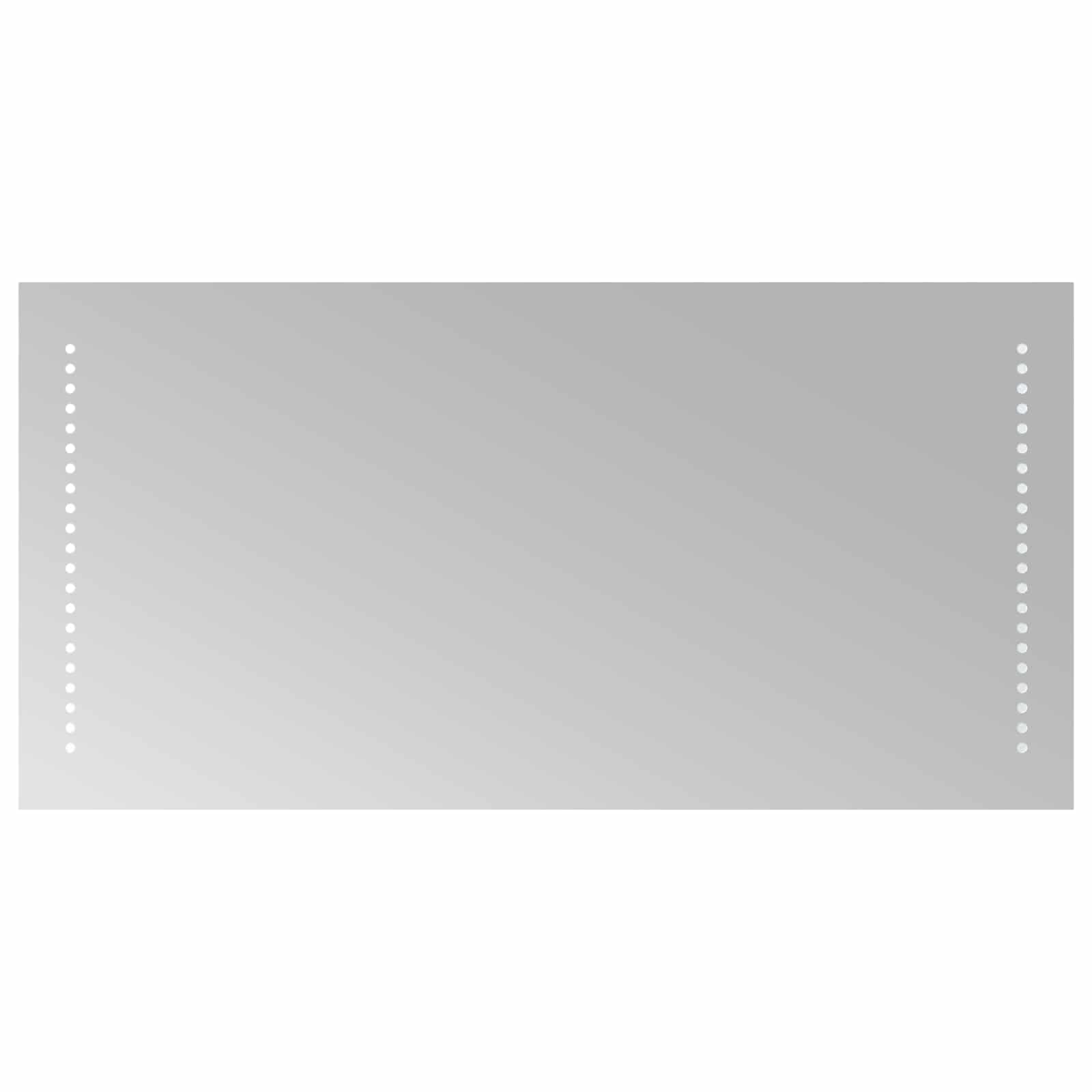 Maison Exclusive - Led-badezimmerspiegel Transparent 80 X 40 Cm G