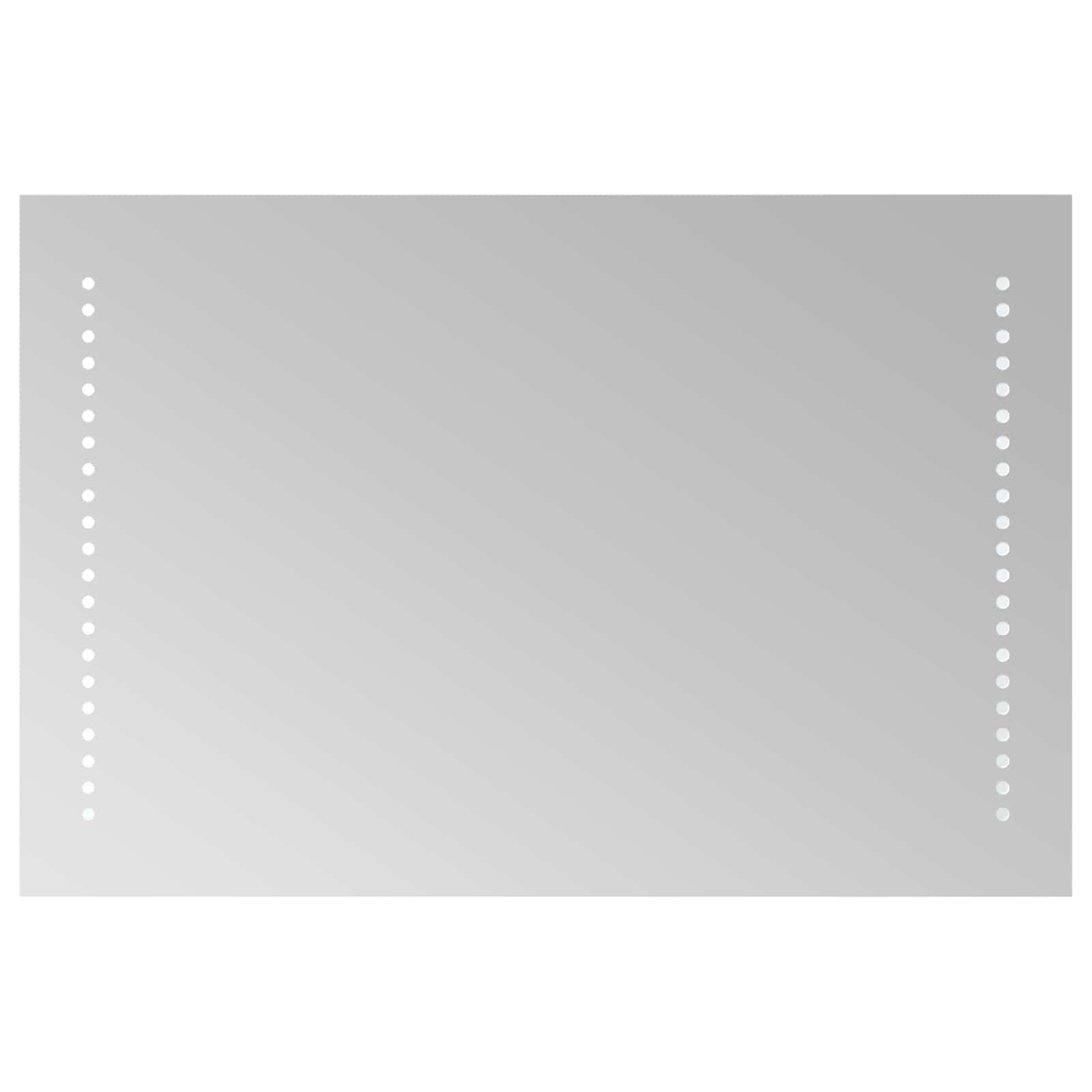 Maison Exclusive - Led-badezimmerspiegel Transparent 60 X 40 Cm G
