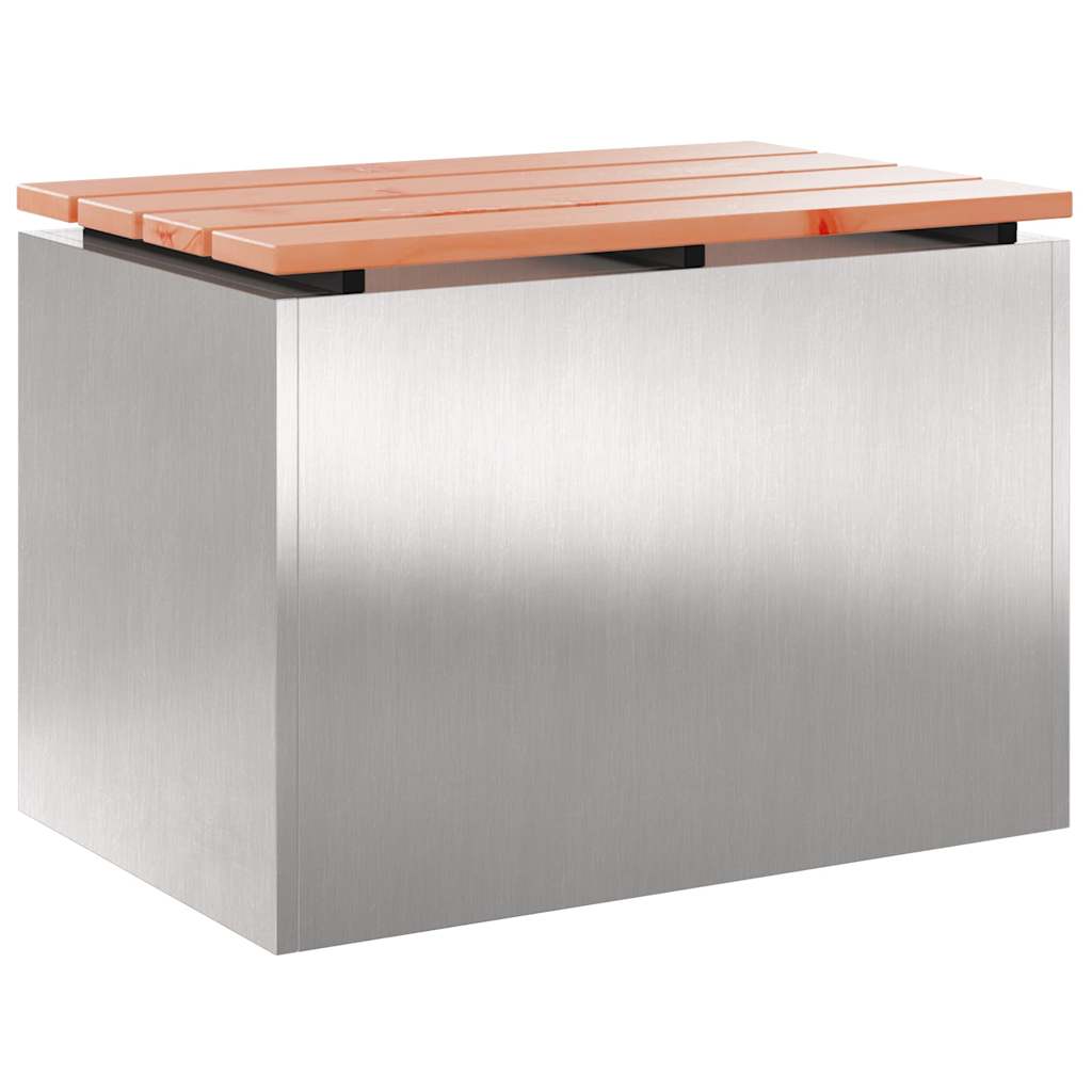 Maison Exclusive - Gartenbank Edelstahl 60 X 40 X 43 Cm