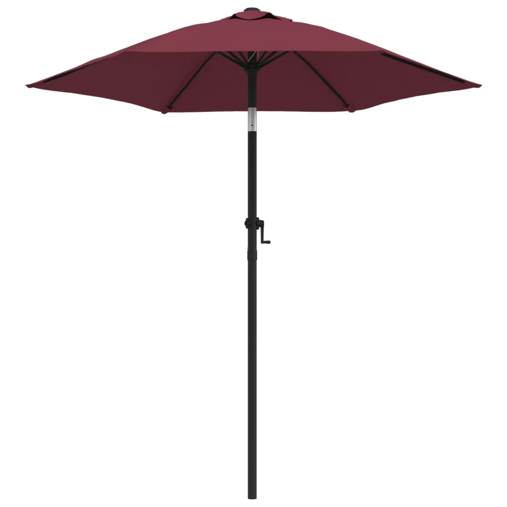 Maison Exclusive - Sonnenschirm Burgunderrot 200 X 224 Cm Alumini