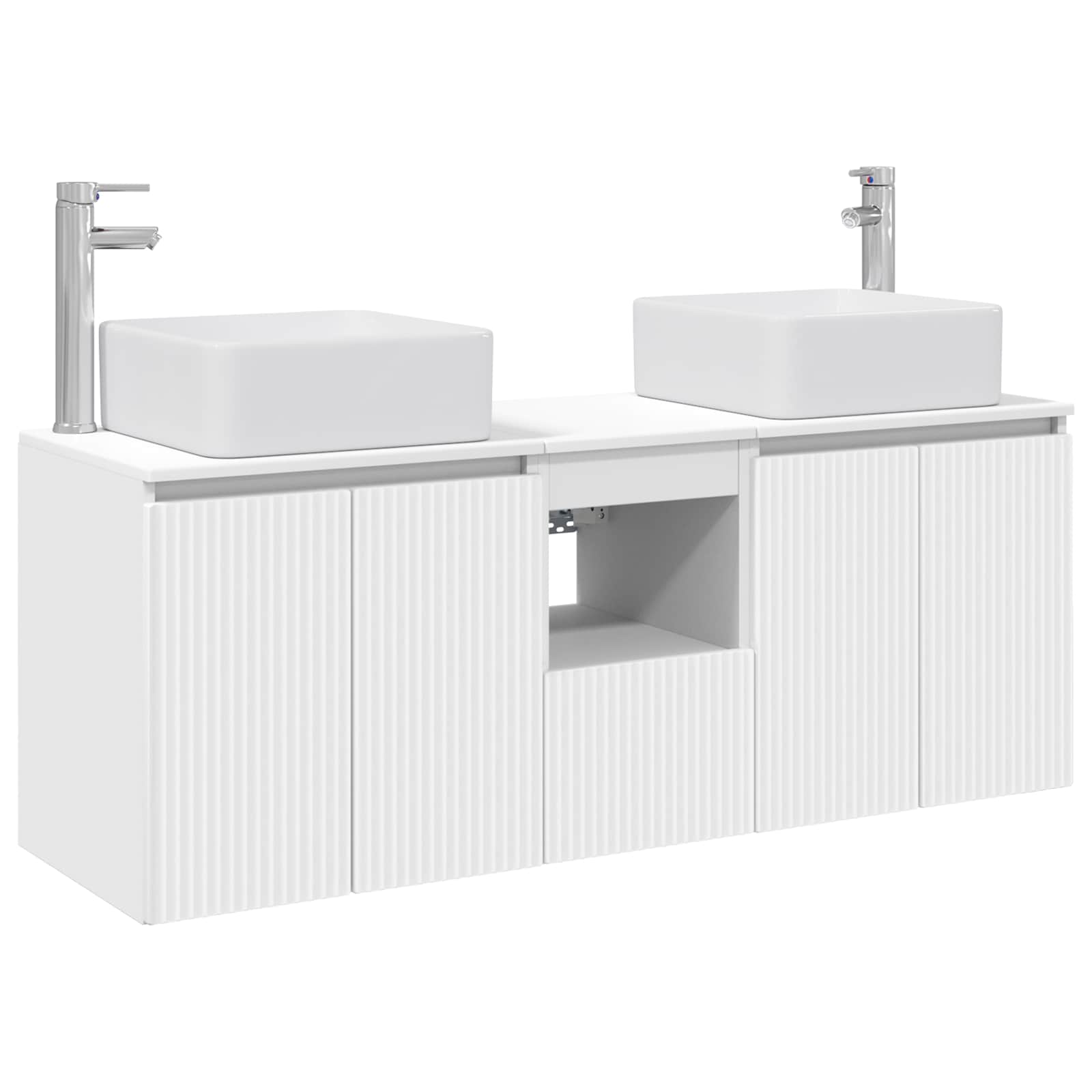 Maison Exclusive - Badezimmerschrank-set 3 Stk. Weiß 49,5 X 41 X