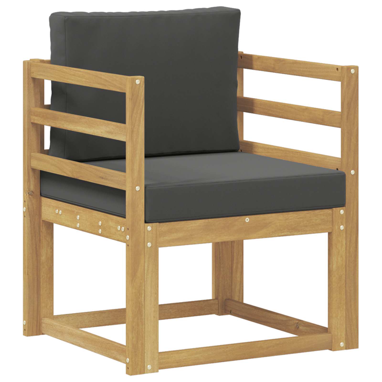 Maison Exclusive - 2 Stück Outdoor-sofagarnitur Polyester Weiß Un