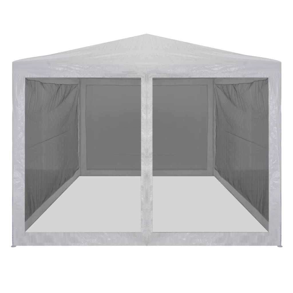 Maison Exclusive - Partyzelt Mit 4 Mesh-seitenwänden 4 X 3 M