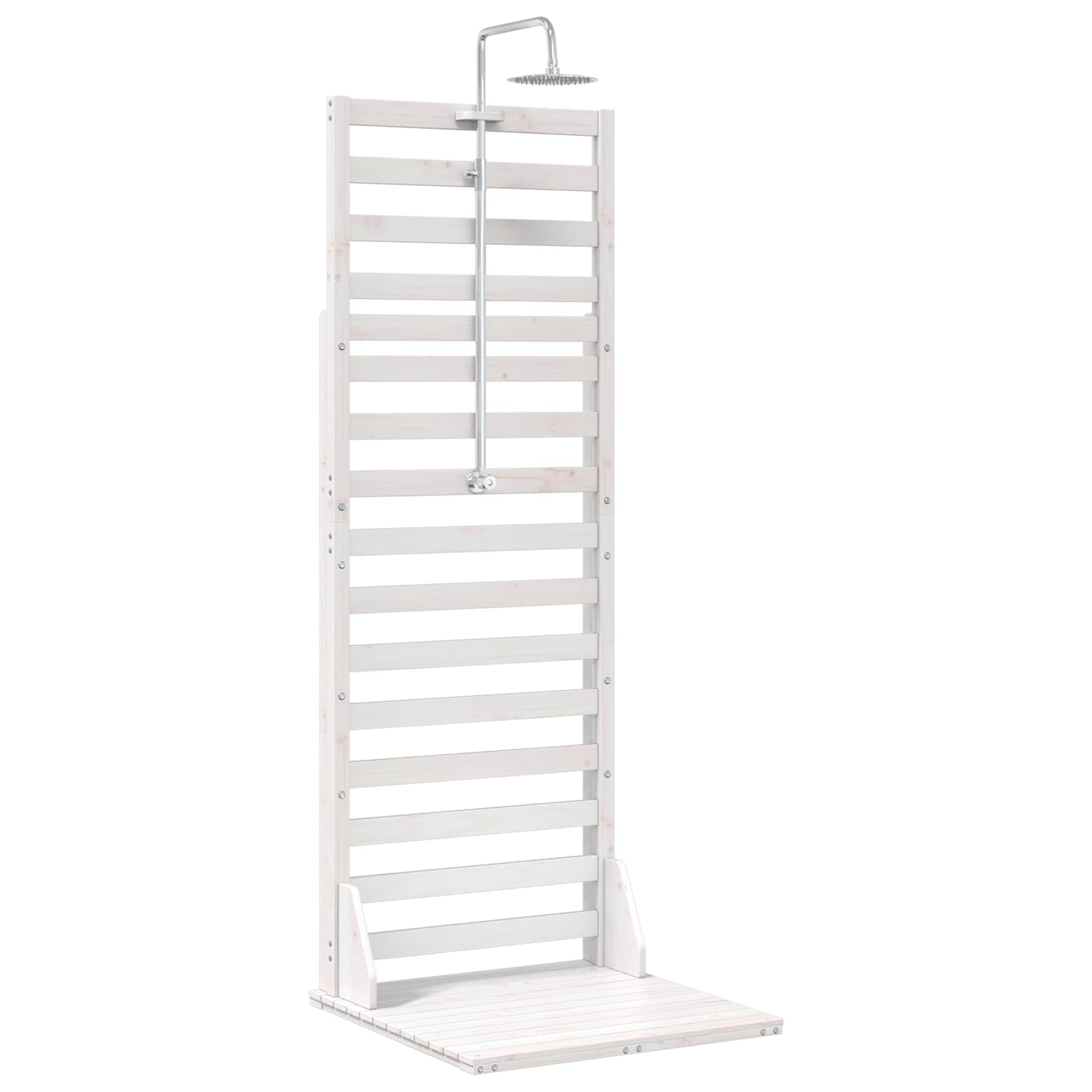Maison Exclusive - Gartendusche 225 Cm Massivholz Kiefer Und Edel