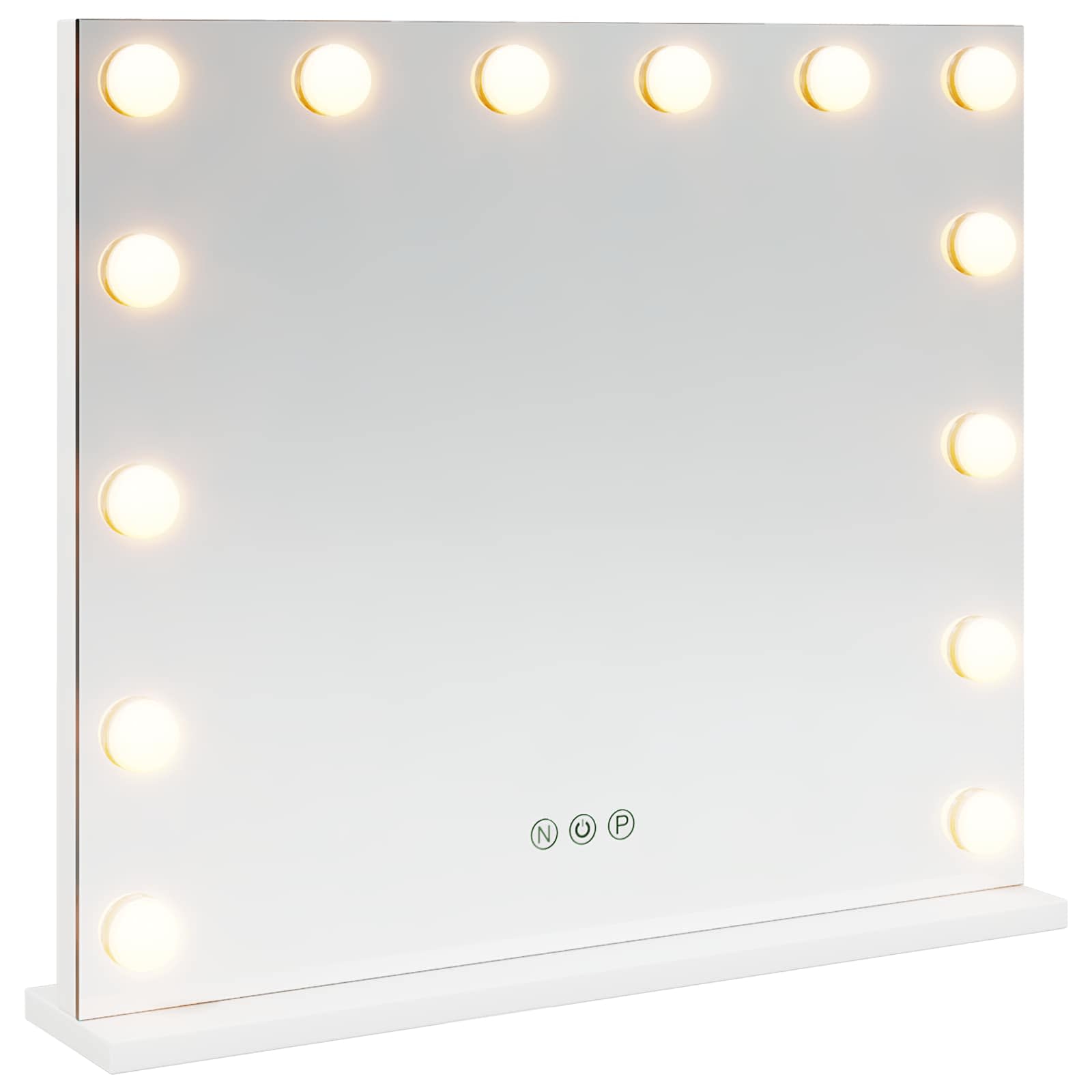 Maison Exclusive - Led Schminkspiegel Weiß 50 X 10 X 44 Cm Glas U