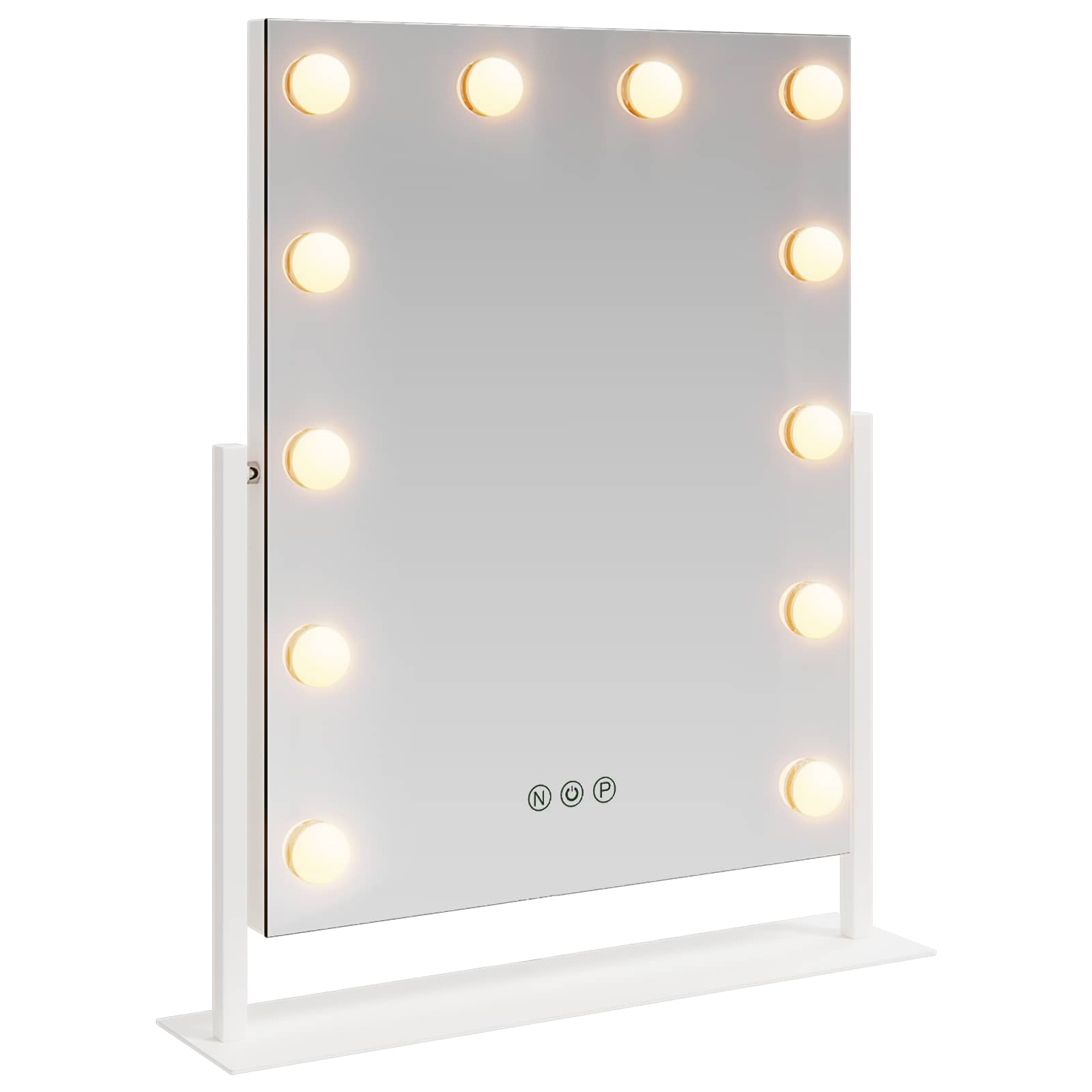 Maison Exclusive - Led Schminkspiegel Weiß 44 X 10 X 53 Cm Glas U