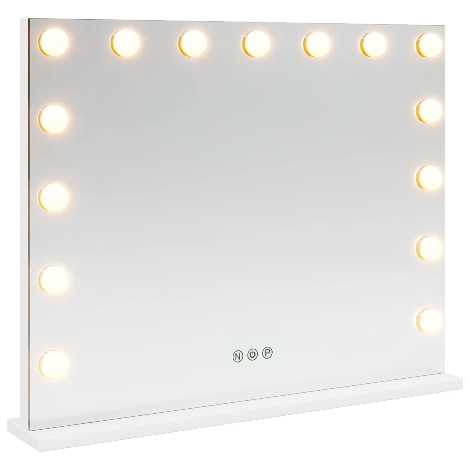 Maison Exclusive - Led Schminkspiegel Weiß 58 X 10 X 47 Cm Glas U