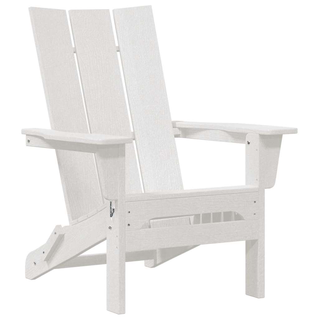 Maison Exclusive - Klappbarer Adirondack-stuhl Weiß 80,5 X 74,5 X