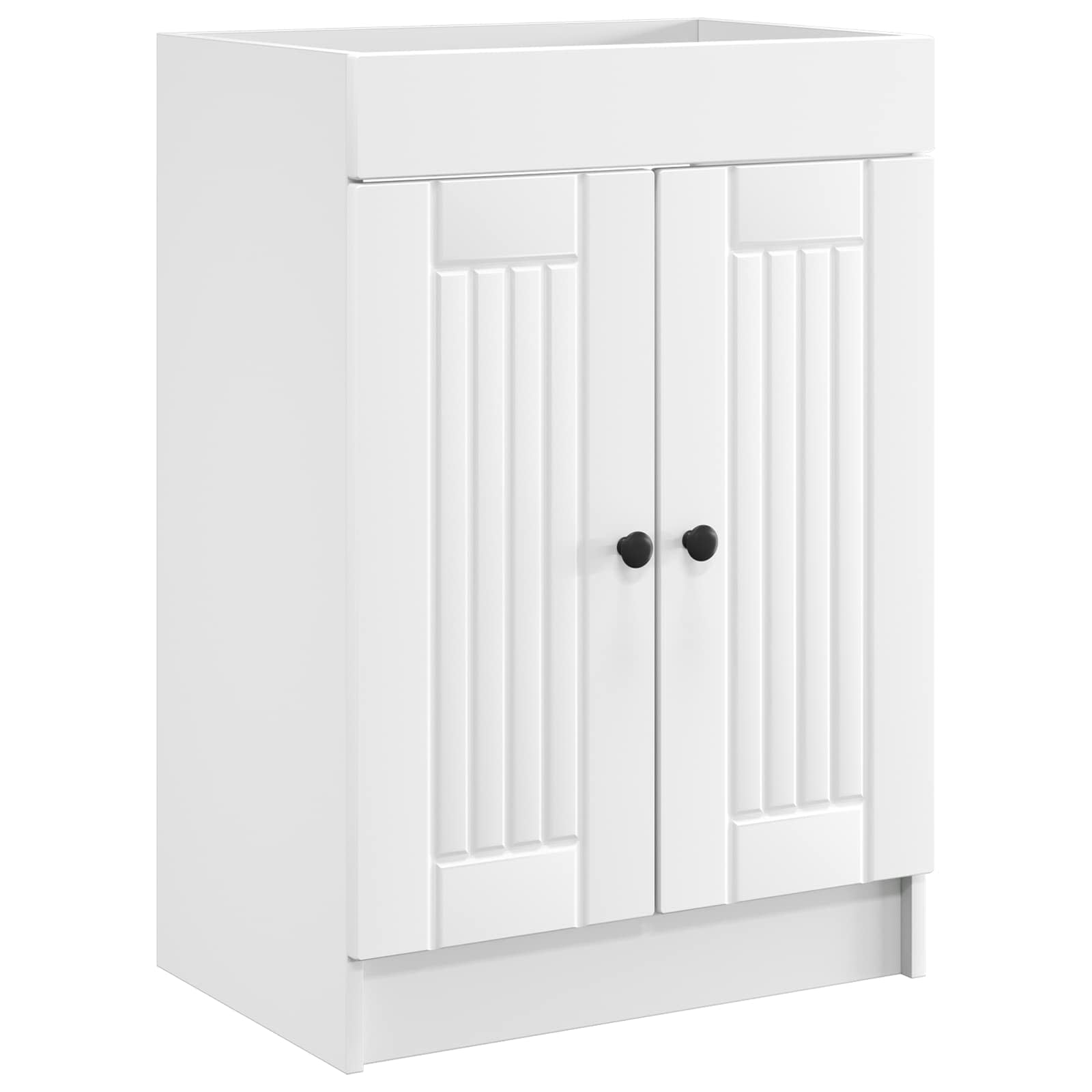 Maison Exclusive - Unter Dem Waschbecken Badschrank Weiß 78,5 X 3