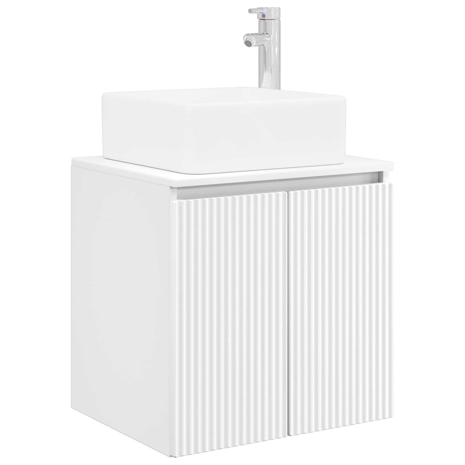 Maison Exclusive - Wandmontierte Waschtisch Weiß 49,5 X 41 X 63 C
