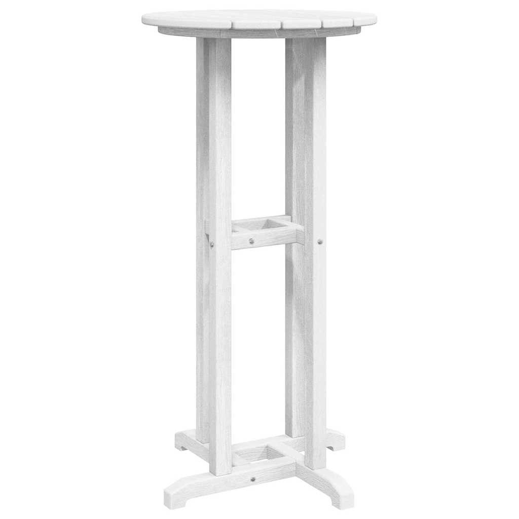 Maison Exclusive - Bartisch Weiß 55 X 55 X 107 Cm Polyethylen