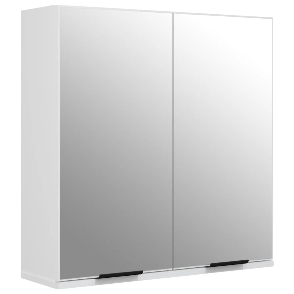 Maison Exclusive - Bad-spiegelschrank Weiß 64x20x67 Cm