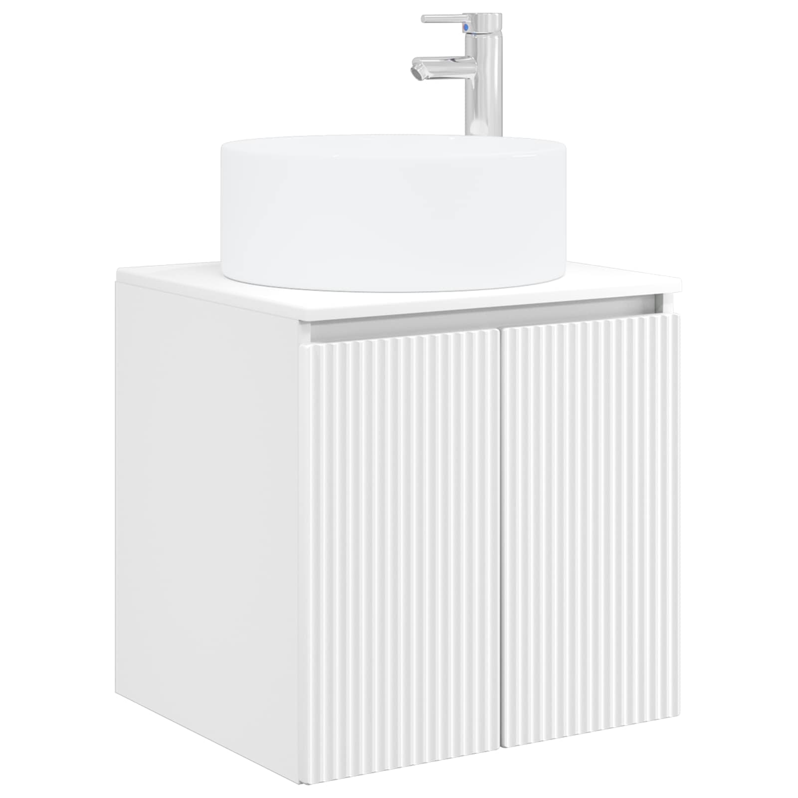 Maison Exclusive - Wandmontierte Waschbecken-vanität Weiß 49,5 X