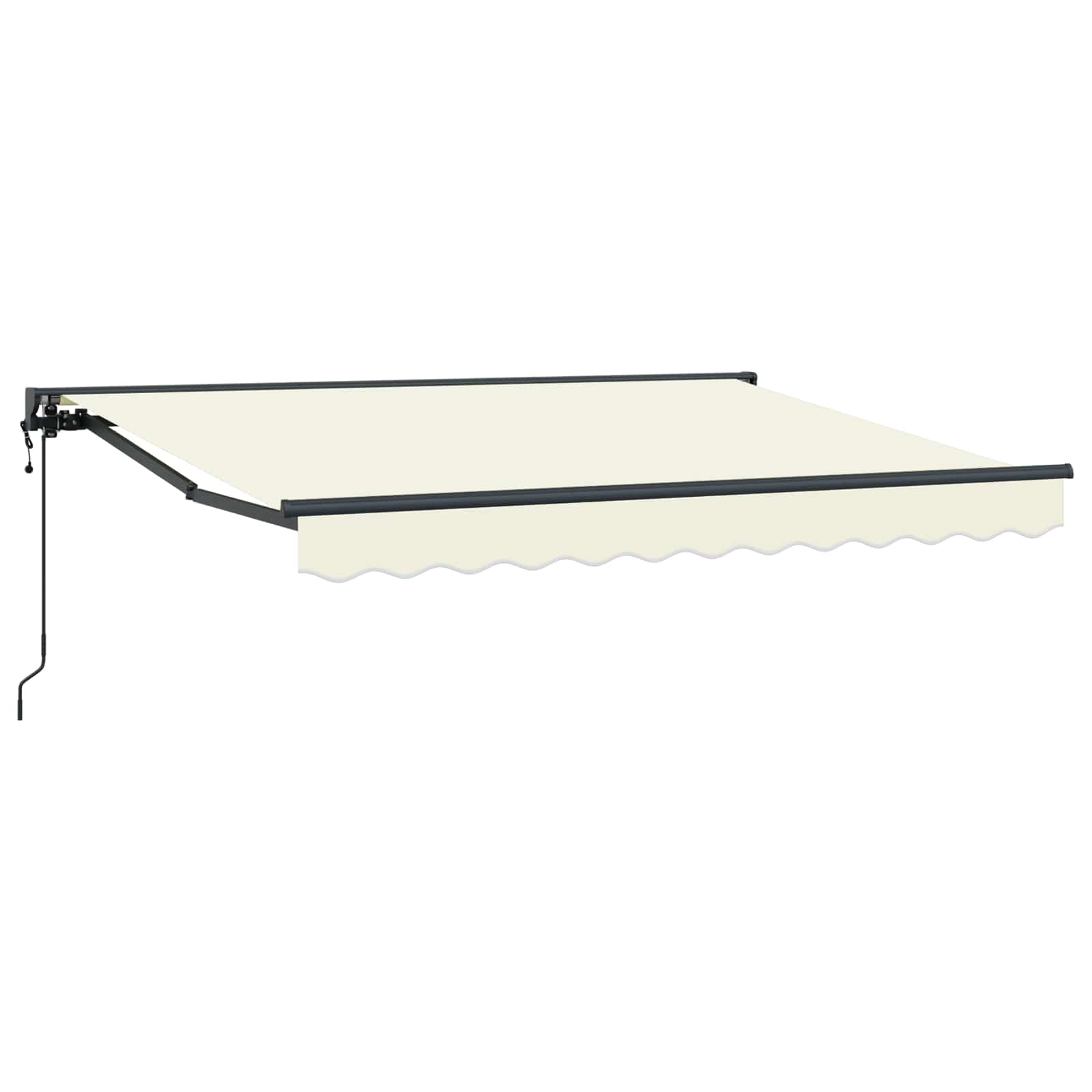 Maison Exclusive - Elektrische Ausziehbare Markise Creme 3,5 X 2