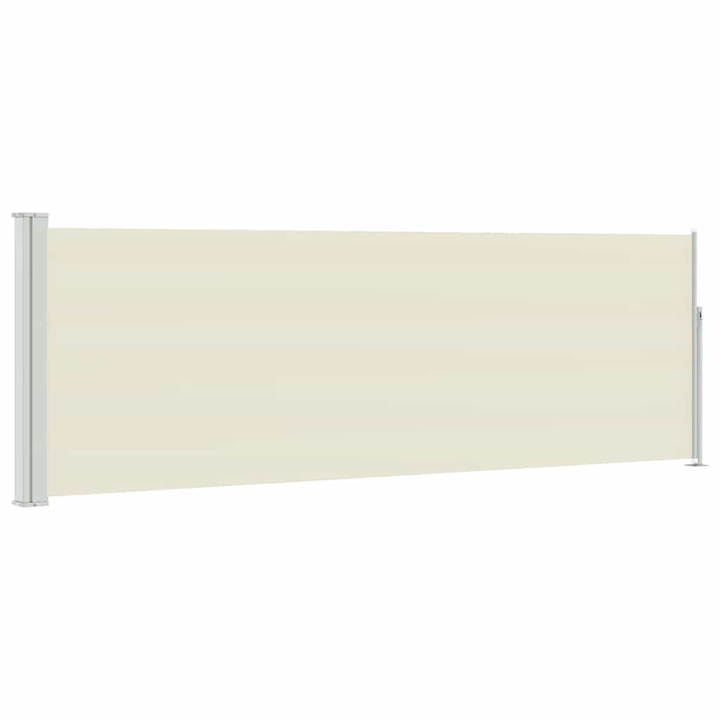 Maison Exclusive - Ausziehbare Seitenmarkise 100x314 Cm Creme