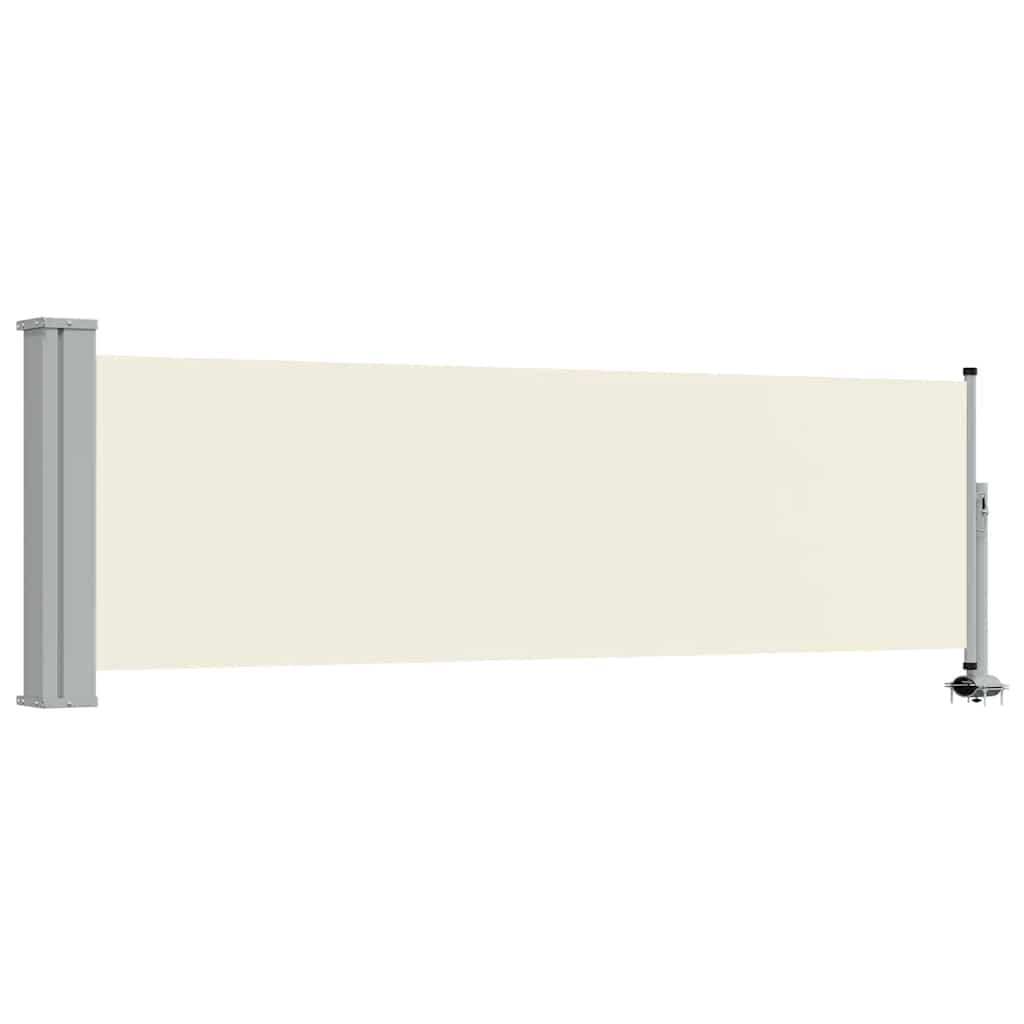 Maison Exclusive - Ausziehbare Seitenmarkise 80×300 Cm Creme