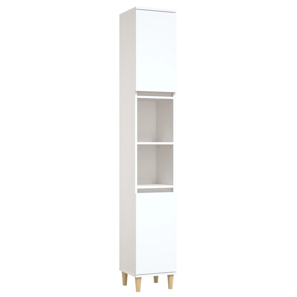 Maison Exclusive - Badschrank Weiß 30x30x190 Cm Holzwerkstoff
