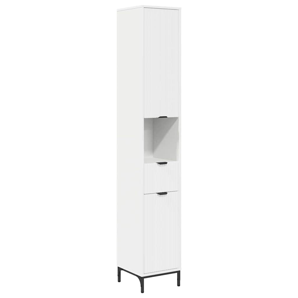 Maison Exclusive - Badezimmerschrank Weiß 31,5 X 33 X 190 Cm Holz