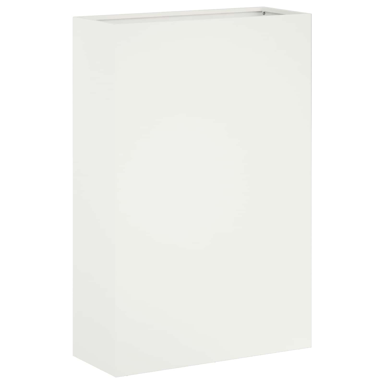 Maison Exclusive - Garten-pflanzgefäß Weiß 40 X 20 X 75 Cm Kaltge