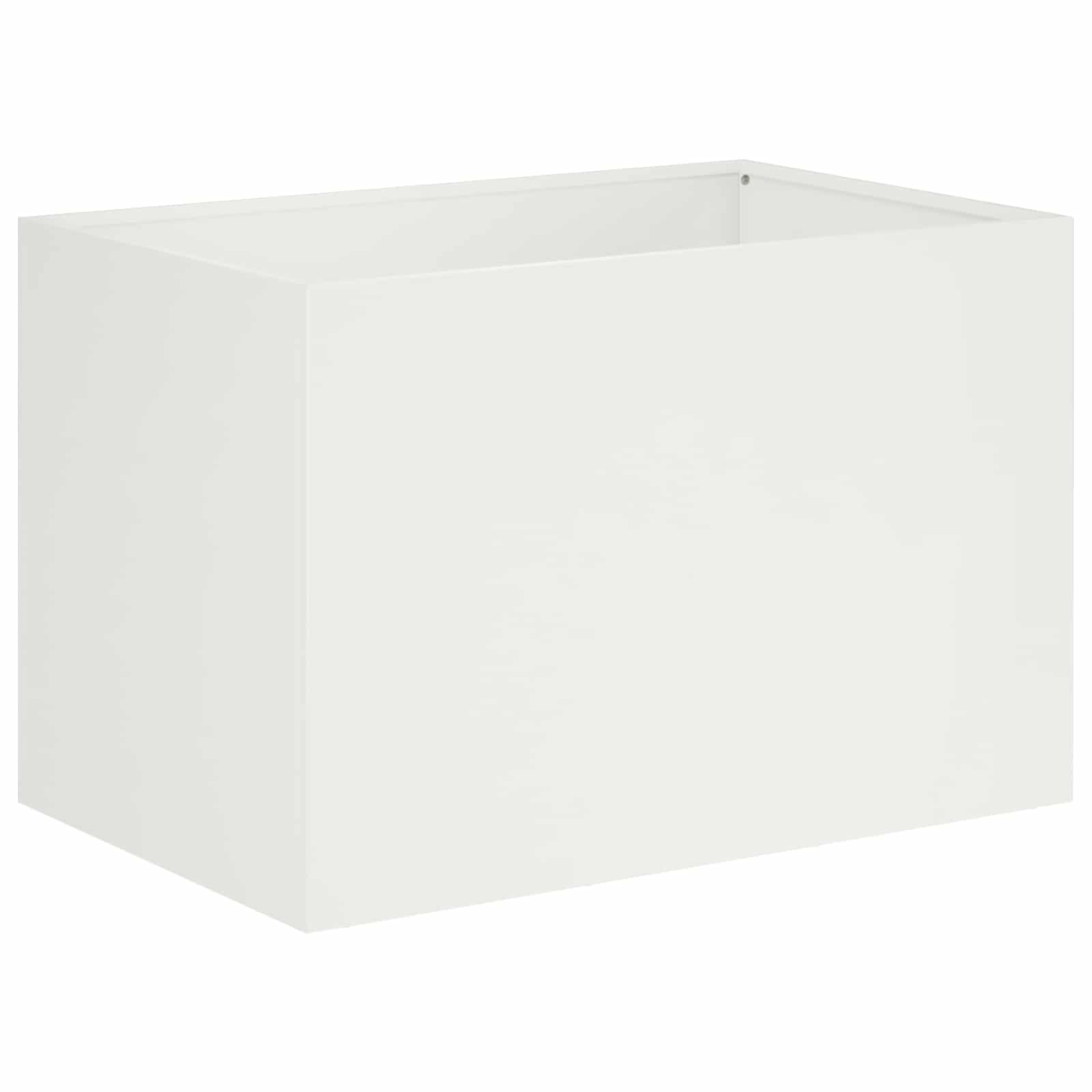 Maison Exclusive - Garten-pflanzgefäß Weiß 50 X 40 X 40 Cm Kaltge
