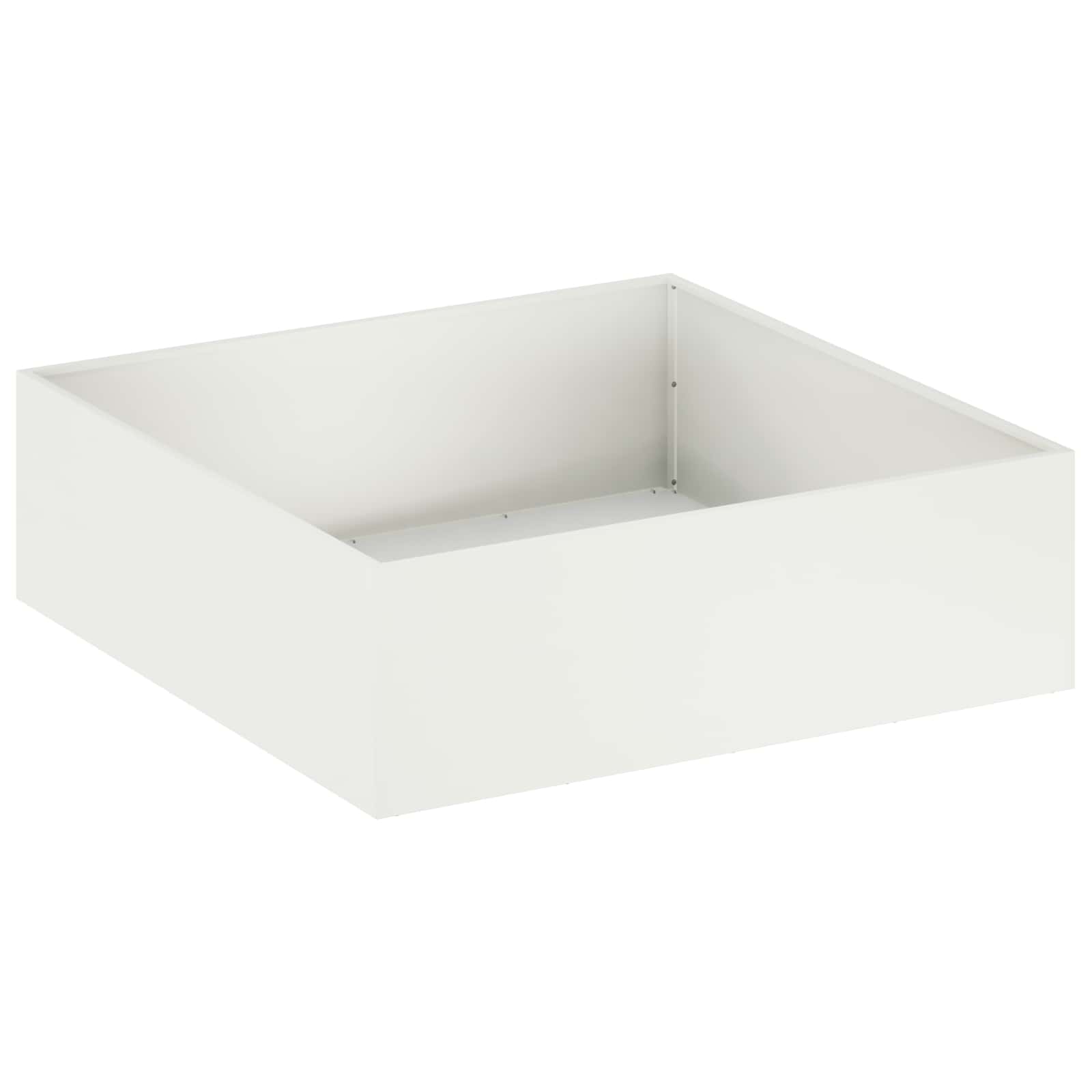 Maison Exclusive - Garten-pflanzgefäß Weiß 80 X 80 X 30 Cm Kaltge