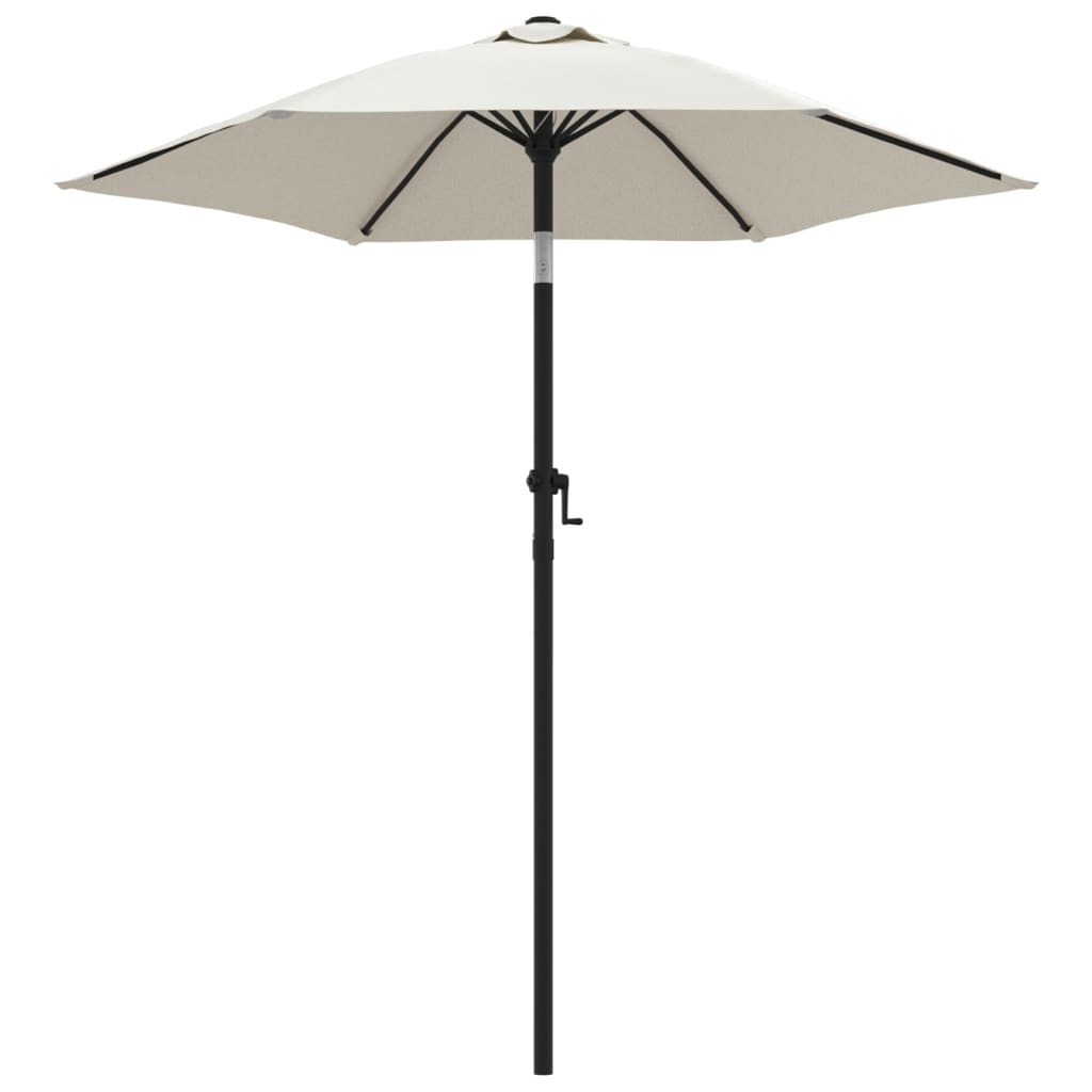 Maison Exclusive - Sonnenschirm Sandweiß 200 X 224 Cm Aluminium