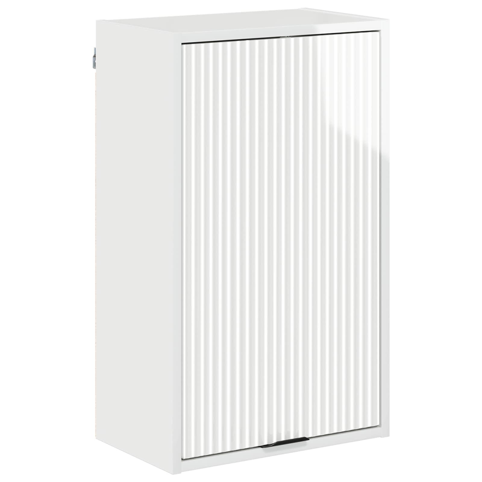 Maison Exclusive - Badezimmerschrank Hochglanz Weiß 39 X 23,5 X 6