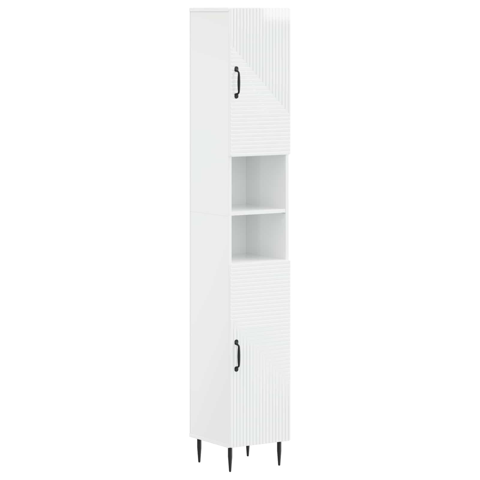 Maison Exclusive - Badezimmerschrank Mit Offenem Regal Haarlem Ho
