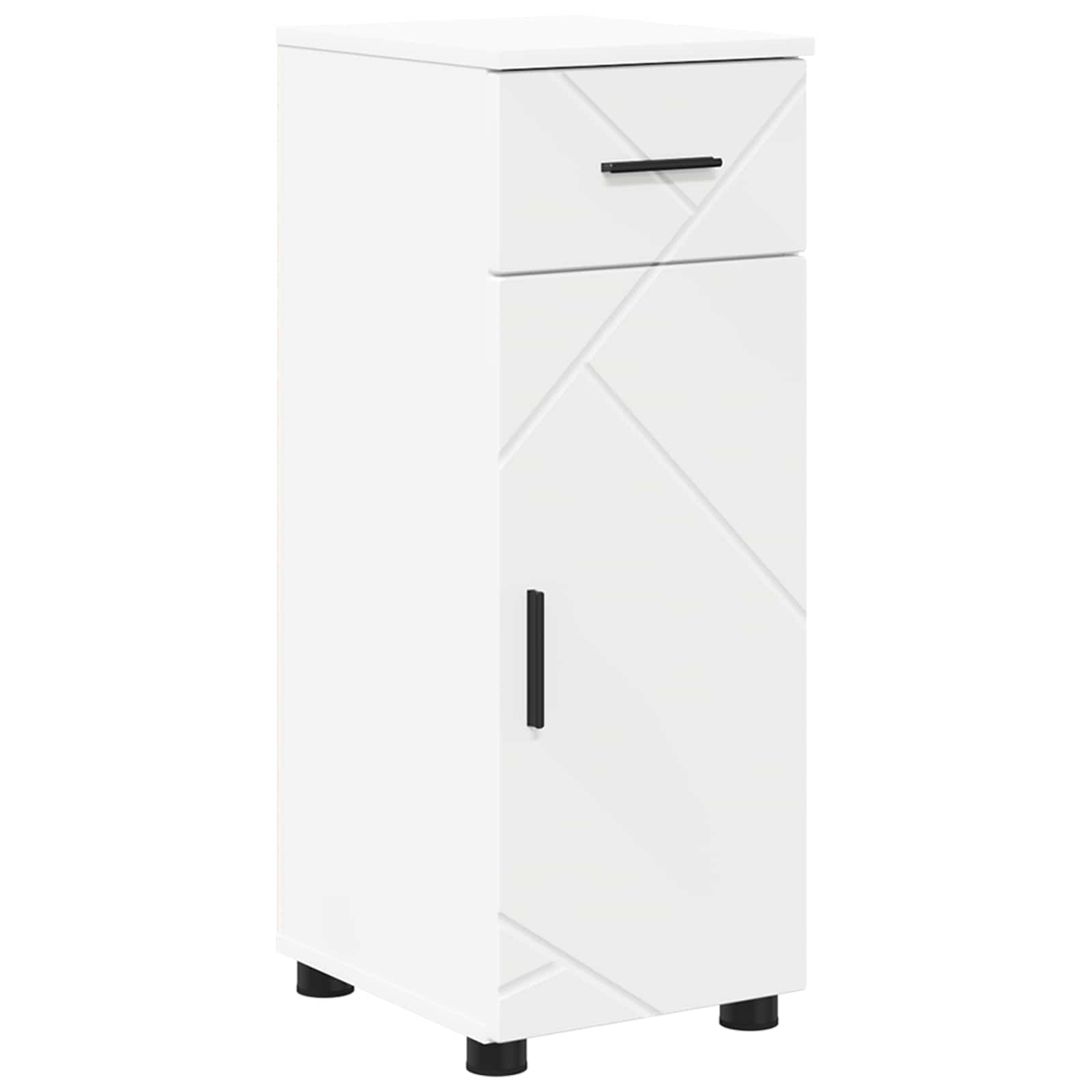 Maison Exclusive - Badezimmerschrank Weiß 30 X 35 X 80 Cm Holzwer