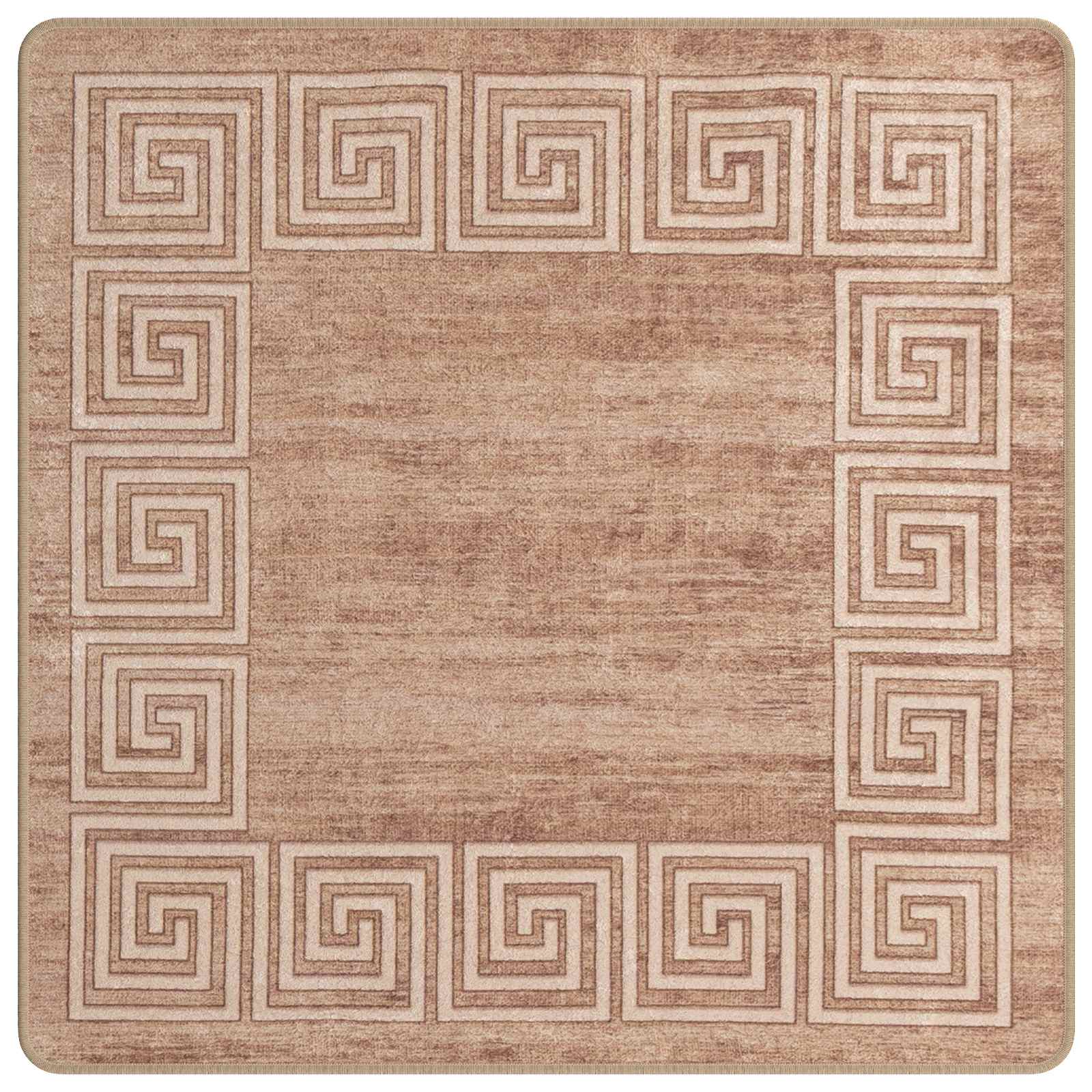 Maison Exclusive - Teppichläufer Marsa Weiß 100 X 100 Cm Polyeste